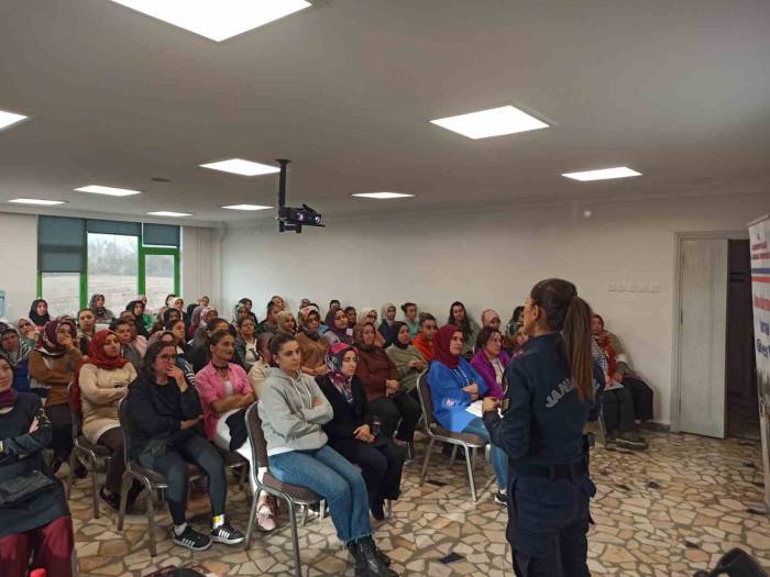 Jandarma Ekipleri Fabrika İşçilerine Kades Uygulamasını Anlattı