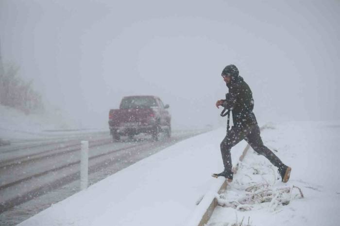 Elazığ’da Beklenen Kar Geliyor