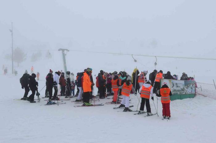 Kartalkaya’da, Yarıyıl Tatili Yoğunluğu