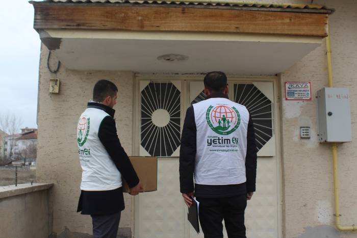 Yetimeli Derneğinden İhtiyaç Sahiplerine Yardım