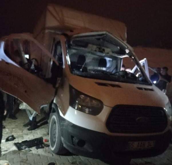 Park Halindeki Kamyonette Patlama