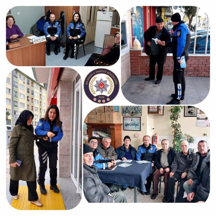 Balıkesir’de Polis 526 Vatandaşa Dolandırıcılık Ve Kades Bilgisi Verdi