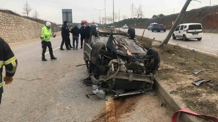 Bilecik’te 5 Aracın Karıştığı Zincirleme Kazada 1 Kişi Yaralandı