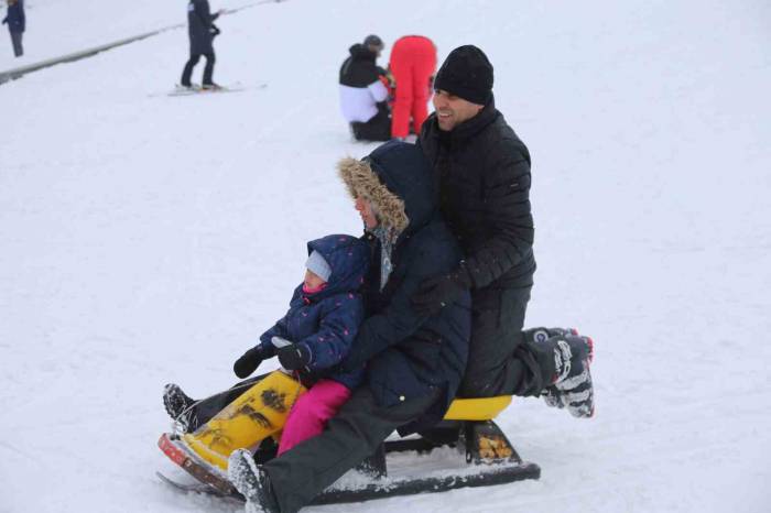 Ilgaz Dağı’nda Yarıyıl Tatili Yoğunluğu