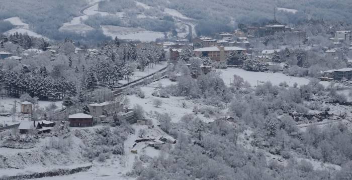 Kırklareli’de Vatandaşlar Karın Tadını Çıkardı