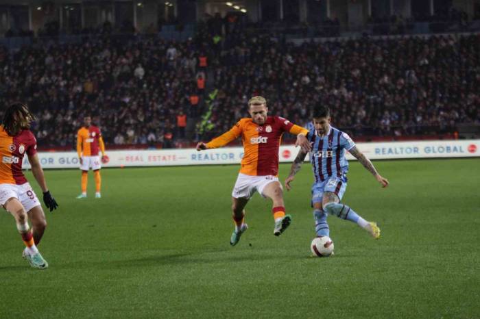 Trendyol Süper Lig: Trabzonspor: 1 - Galatasaray: 5 (Maç Sonucu)