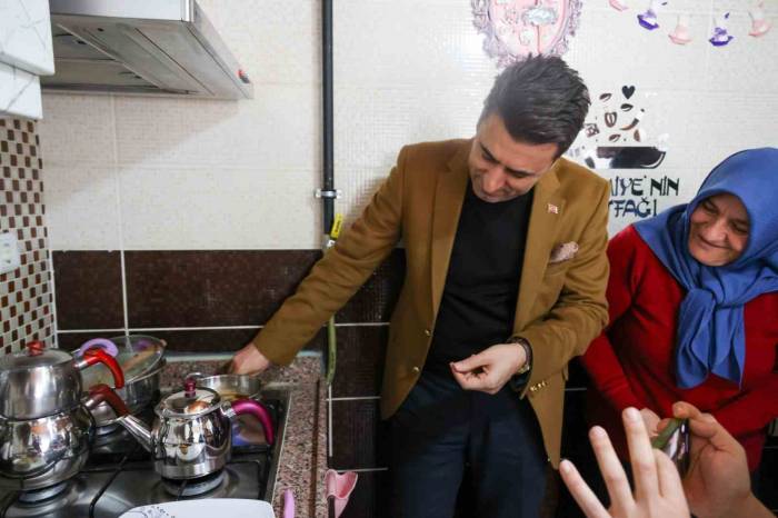 Bilecik’te Mahalle Sakinlerin Doğalgaz Sevinci