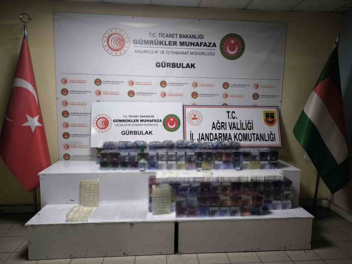 Ağrı’da 8 Bin 564 Paket Kaçak Sigara Ele Geçirildi