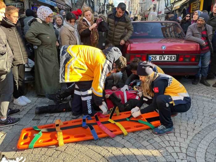 Taktığı Kask Hayatını Kurtardı