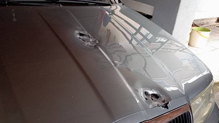 Park Halindeki Aracı Kurşunladılar