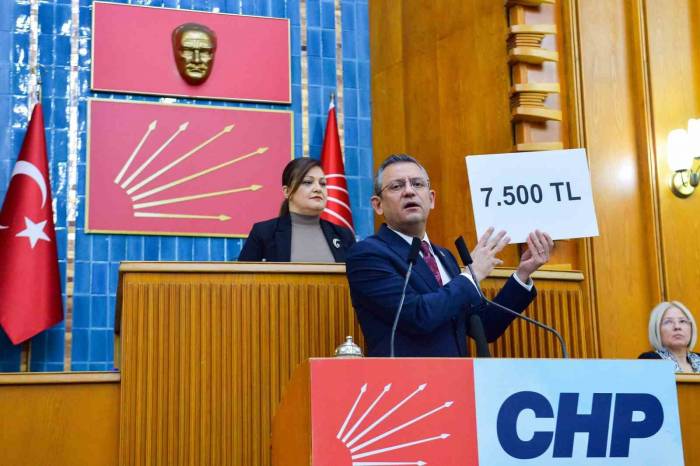 Chp Lideri Özel: “En Düşük Memur Maaşını Asgari Ücret Kadar Yapalım Dedim 10 Bin Lira Yapıldı”