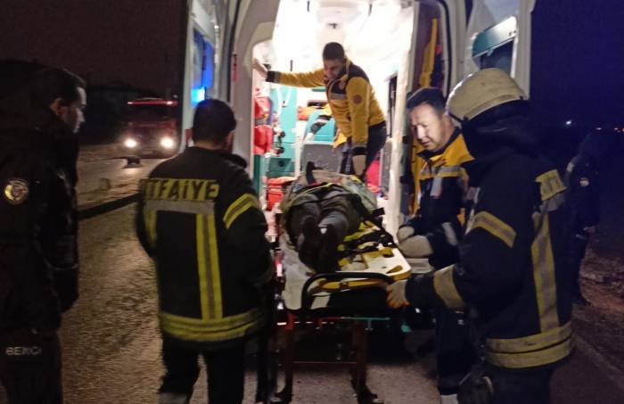 Karaman’da Takla Atan Otomobilin Sürücüsü Yaralandı