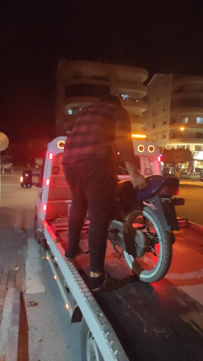 Sürücüleri Firar Eden Motosikletlere Ceza Yağdı