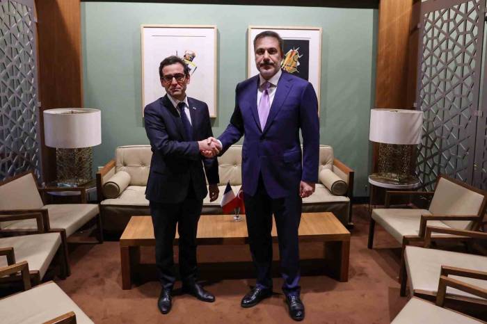 Dışişleri Bakanı Fidan, Bm Genel Sekreteri Antonio Guterres Ve Fransa Dışişleri Bakanı Stéphane Séjourné İle Görüştü