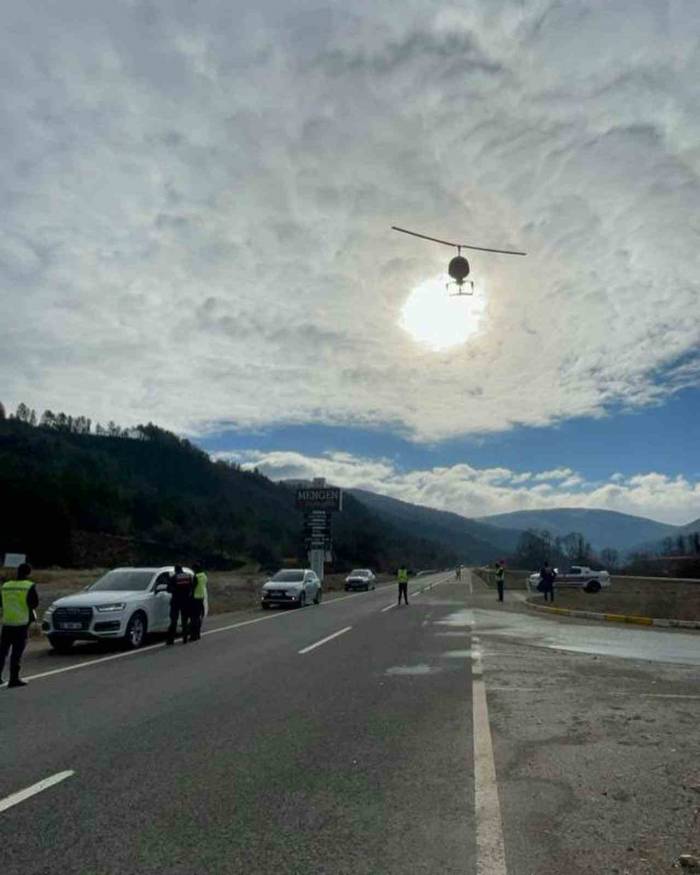 Cayrokopter Affetmedi: 12 Sürücüye 10 Bin 728 Lira Ceza