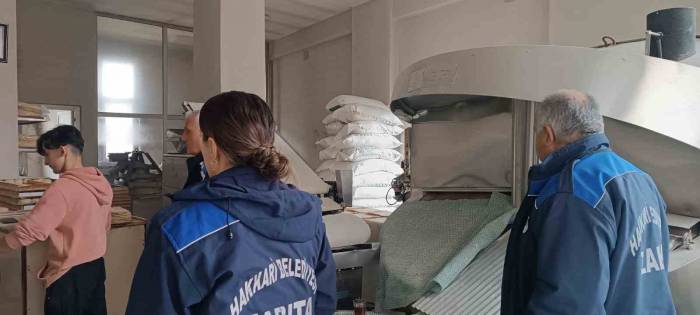 Hakkari Fırınlar Titizlikle Denetlendi