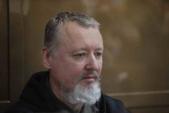 Putin’i Eleştiren Eski Albay İgor Girkin’e 4 Yıl Hapis Cezası