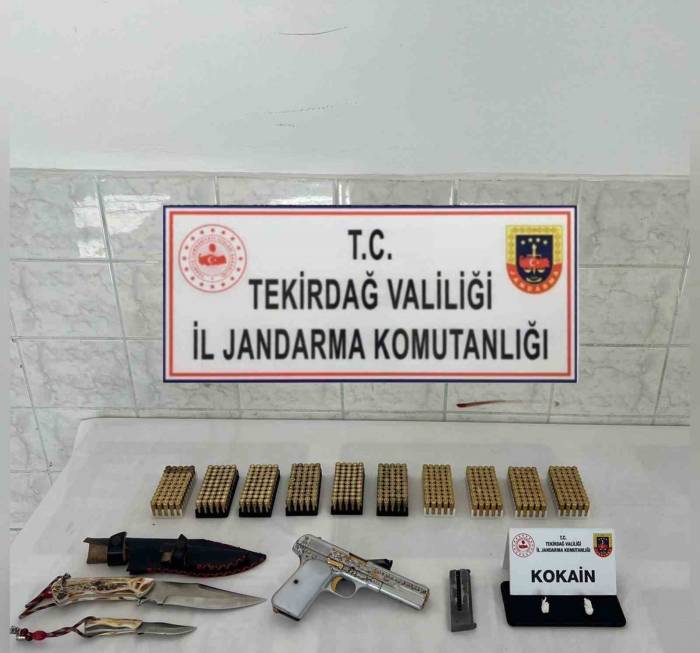 Tabanca Ve 500’den Fazla Mermi Ele Geçirildi