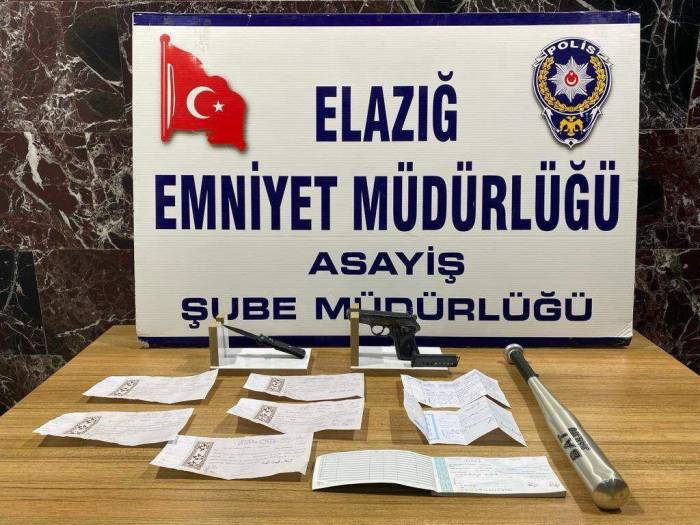 Elazığ Polisi Suçlulara Göz Açtırmıyor: 6 Tutuklama