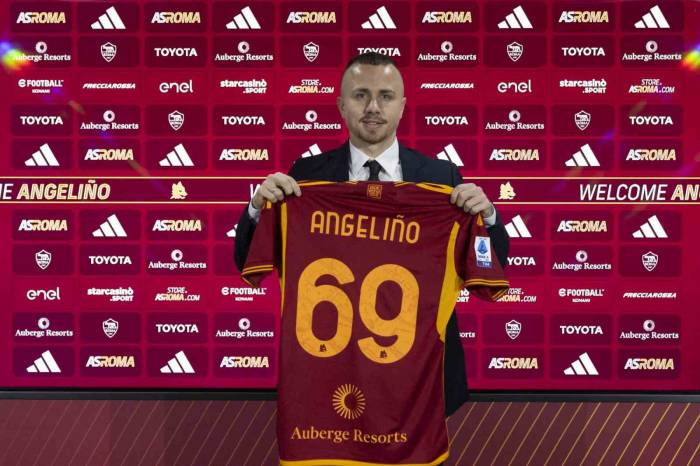 Angelino, Roma’ya İmza Attı