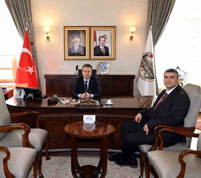 Afad Daire Başkanlığına Atanan Karakaya’dan Veda Ziyaretleri