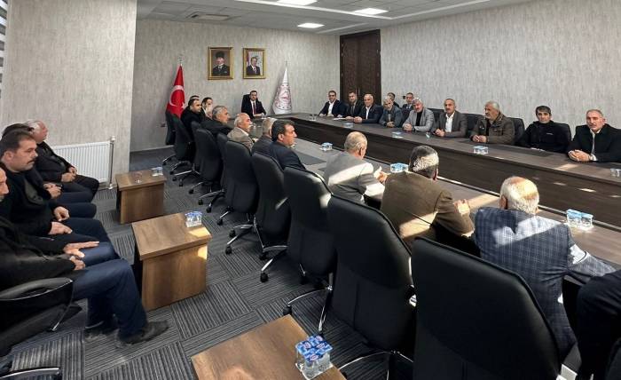 Samsat’ta Afet Değerlendirme Toplantısı Yapıldı