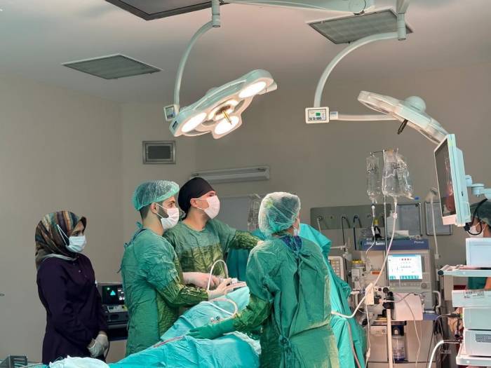 Göğüs Duvarında 20 Santimlik Kitle Olan Hasta Sağlığına Kavuştu