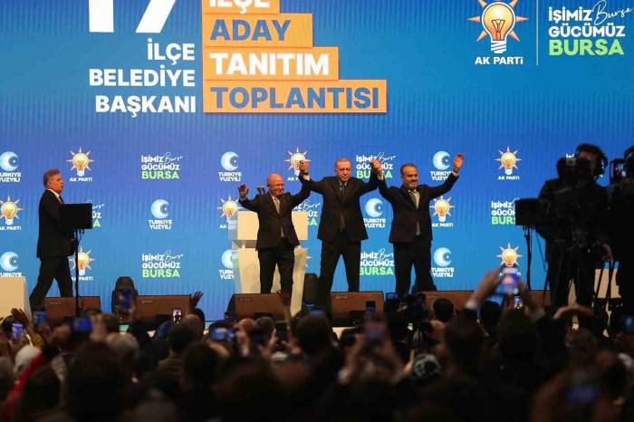 Bursa Büyükşehir Belediye Başkanı Aktaş, Cumhurbaşkanı Erdoğan’a Tüm Belediye Başkanlıklarını Kazanma Sözü Verdi