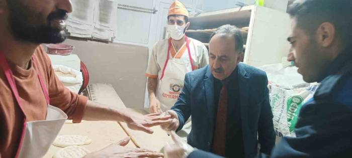 Hakkari’deki Fırınlarda Tırnak Kontrolü Yapıldı