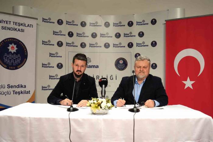 İhlas Pazarlama Ve Emniyet Teşkilatı Sendikası Arasında İş Birliği Protokolü İmzalandı