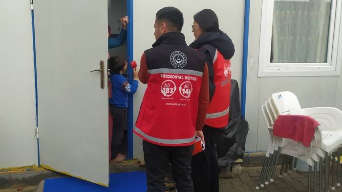 850 Bin Depremzedeye Psikososyal Destek Hizmeti Verildi