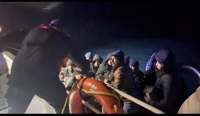 Bodrum’da 54 Düzensiz Göçmen Yakalandı, 15’i Kurtarıldı
