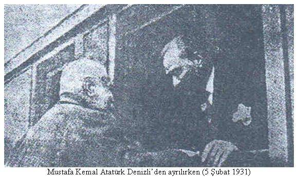 Denizli Valisi Coşkun’dan Atatürk’ün Denizli Ziyaretinin 93. Yıl Dönümü Mesajı