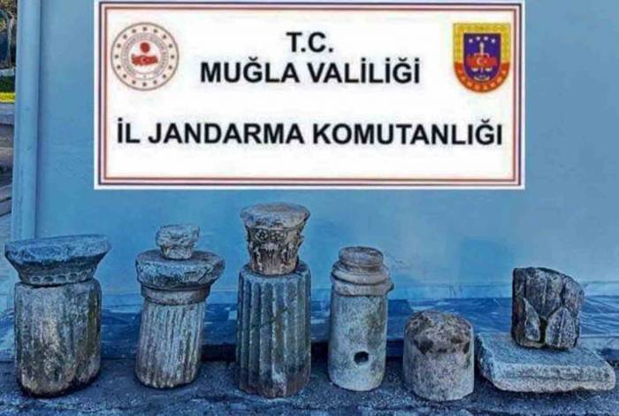 Jandarmadan Yatağan’da Tarihi Eser Operasyonu