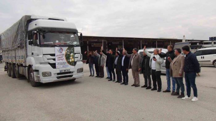 “Üretici-tüketici El Ele Kampanyası” İle Mersin’den Aksaray’a 20 Ton Ücretsiz Limon Gönderildi