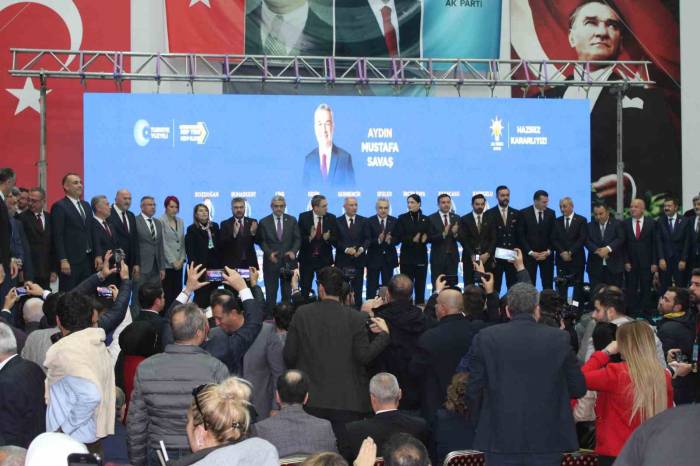 Cumhur İttifakı Aydın’da Adaylarını Tanıttı