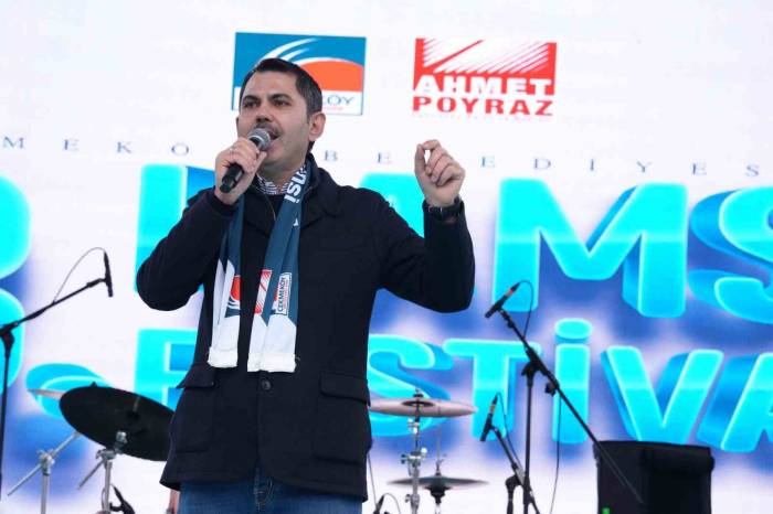 Murat Kurum: "1 Nisan’da İlk İş Olarak Chp’li İbb Yönetiminin Hafriyat Döküp Kapattığı Metro Hattını Süratle Başlatacağız"