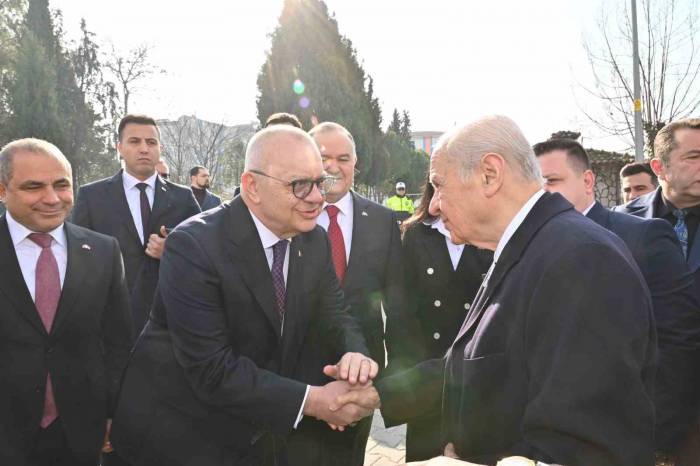 Mhp Lideri Bahçeli Manisa’da
