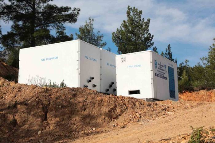 Büyükşehir’den Ağırtaş Mahallesi’ne 100 Tonluk İçme Suyu Deposu