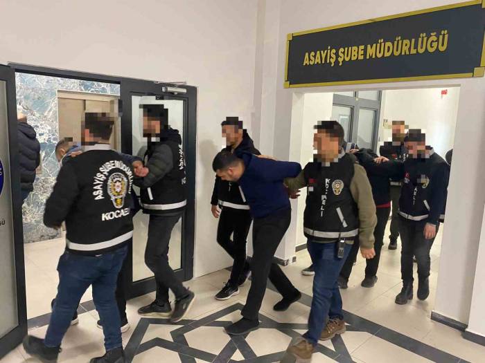 4 Milyon Liralık Malzeme Çalan Hırsızlar Suçüstü Yakalandılar