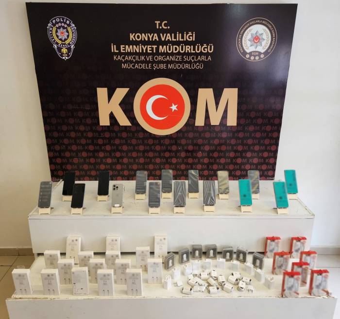 Konya’da Kaçakçılık Operasyonu: 13 Gözaltı