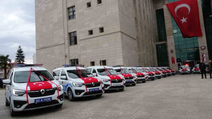 Ordu Emniyetinin Araç Filosu Güçlendi