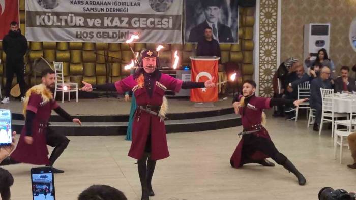 Kars, Ardahan, Iğdırlılar Derneği’nden Kültür Ve Kaz Gecesi Programı