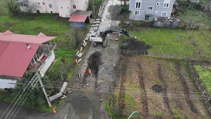 Saski’den Terme’de Su Baskınlarını Önleyecek Çalışma