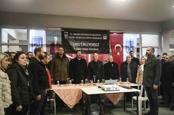 Abb 6 Şubat Depremlerinde Hayatı Kaybeden Vatandaşları Andı