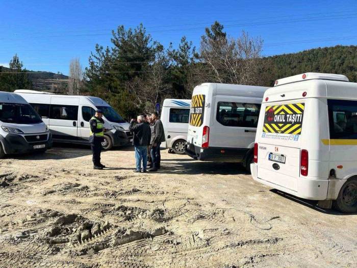 Bozdoğan’da Okul Servisleri Denetlendi
