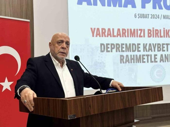 Hak-iş Genel Başkanı Arslan: “Deprem Bölgesindeki 11 İlin Coğrafi Sınırları Avrupa’daki Pek Çok Ülkeden Çok Daha Fazla”