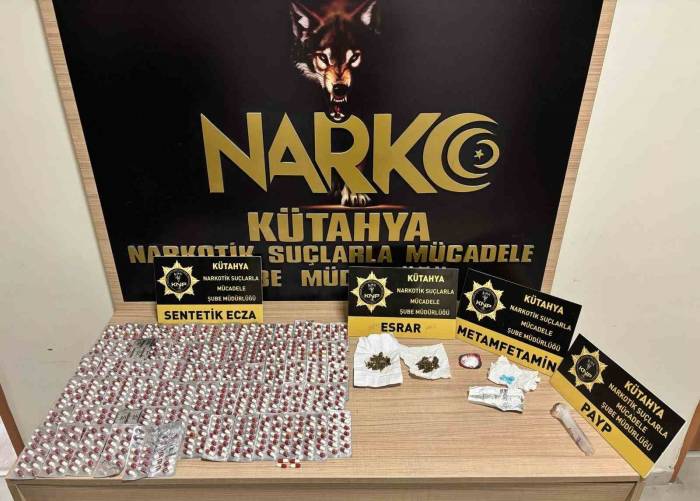 Kütahya’da Uyuşturucu Operasyonunda 3 Kişi Tutuklandı