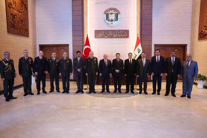 Milli Savunma Bakanı Güler, Irak Ulusal Güvenlik Müsteşarı Hussaini İle Görüştü