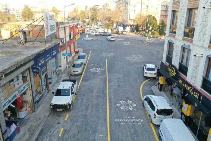 Aydın Büyükşehir Belediyesi Sanayi Caddesi’nde Çalışmalarını Tamamladı